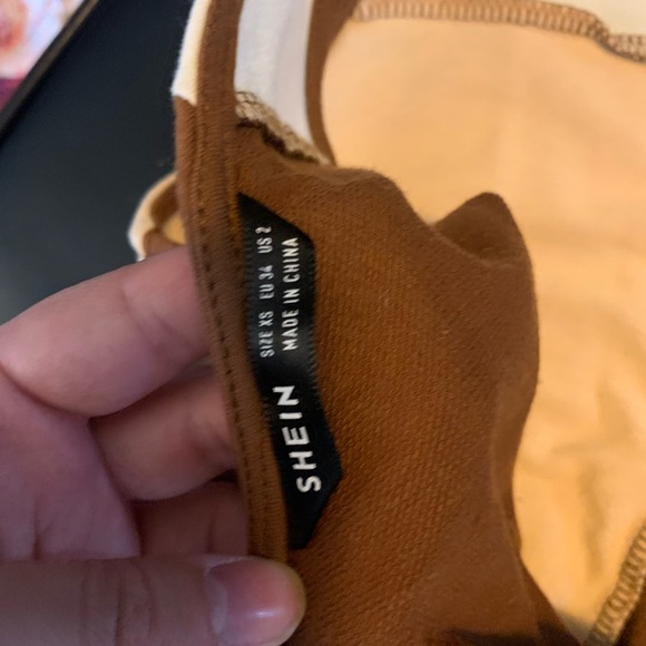 Shein Brown Two-Piece Set - Picture 4 of 7